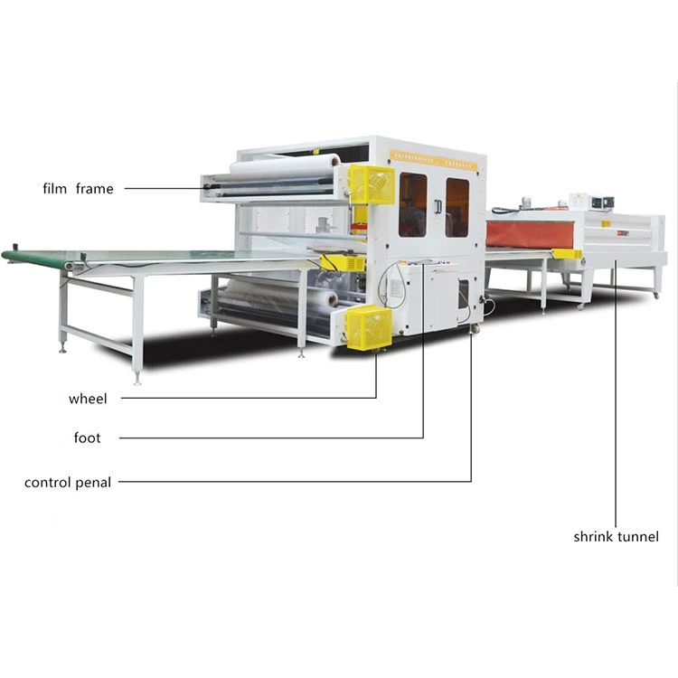 PE Film automatic Door shrink Wrapping Machine (5)