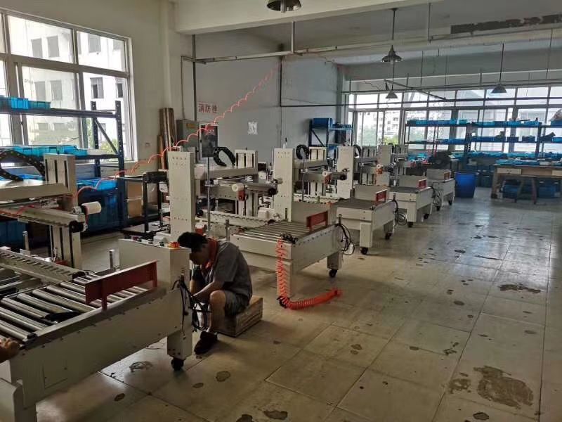 carton sealer factroy corner