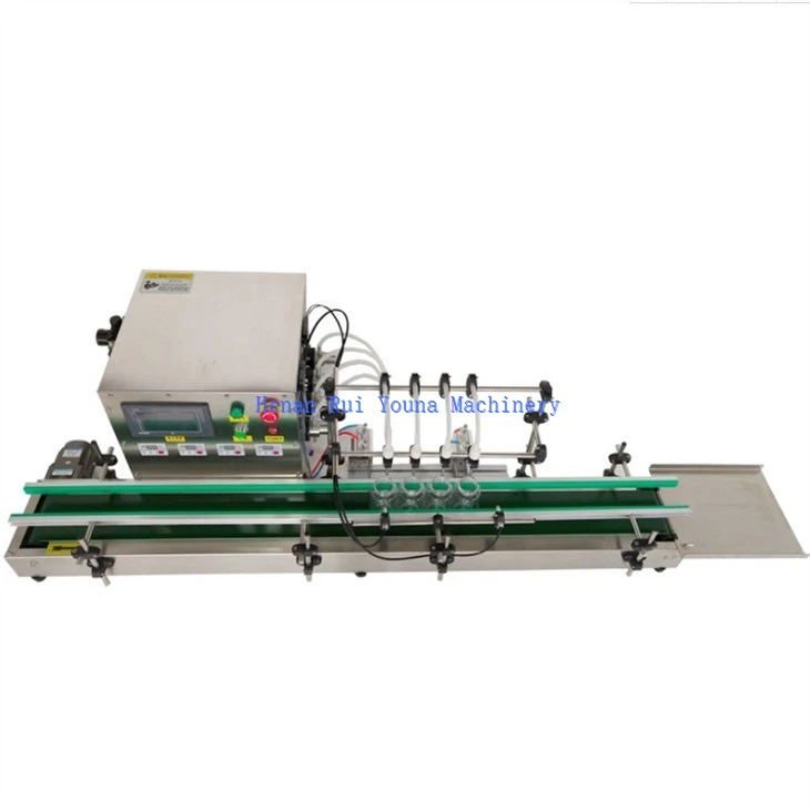 4 heads liquid bottle filling machine (2)