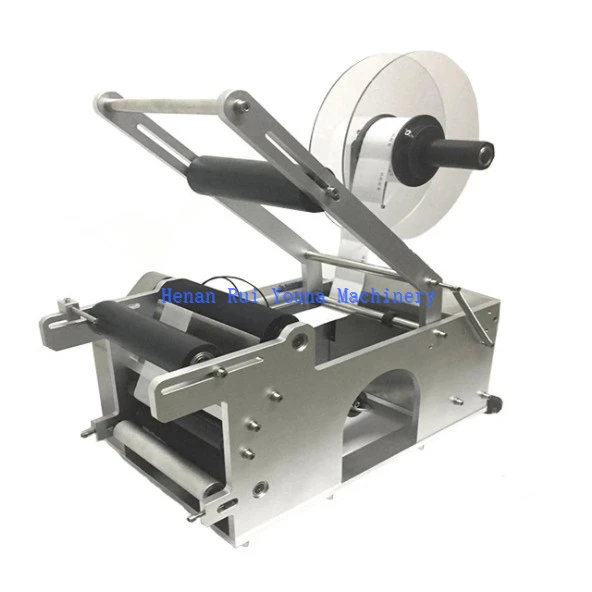 Semi Automatic Round Bottle Stick Labeling Machine
