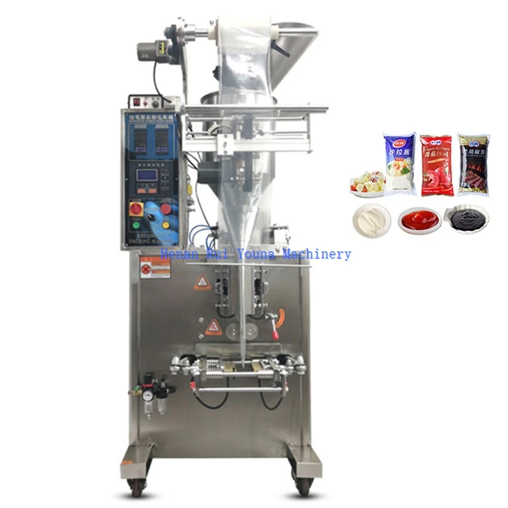 Automatic Tomato Sauce Chilli Paste Bagging Machine suppliers